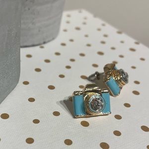 Camera Stud Earrings